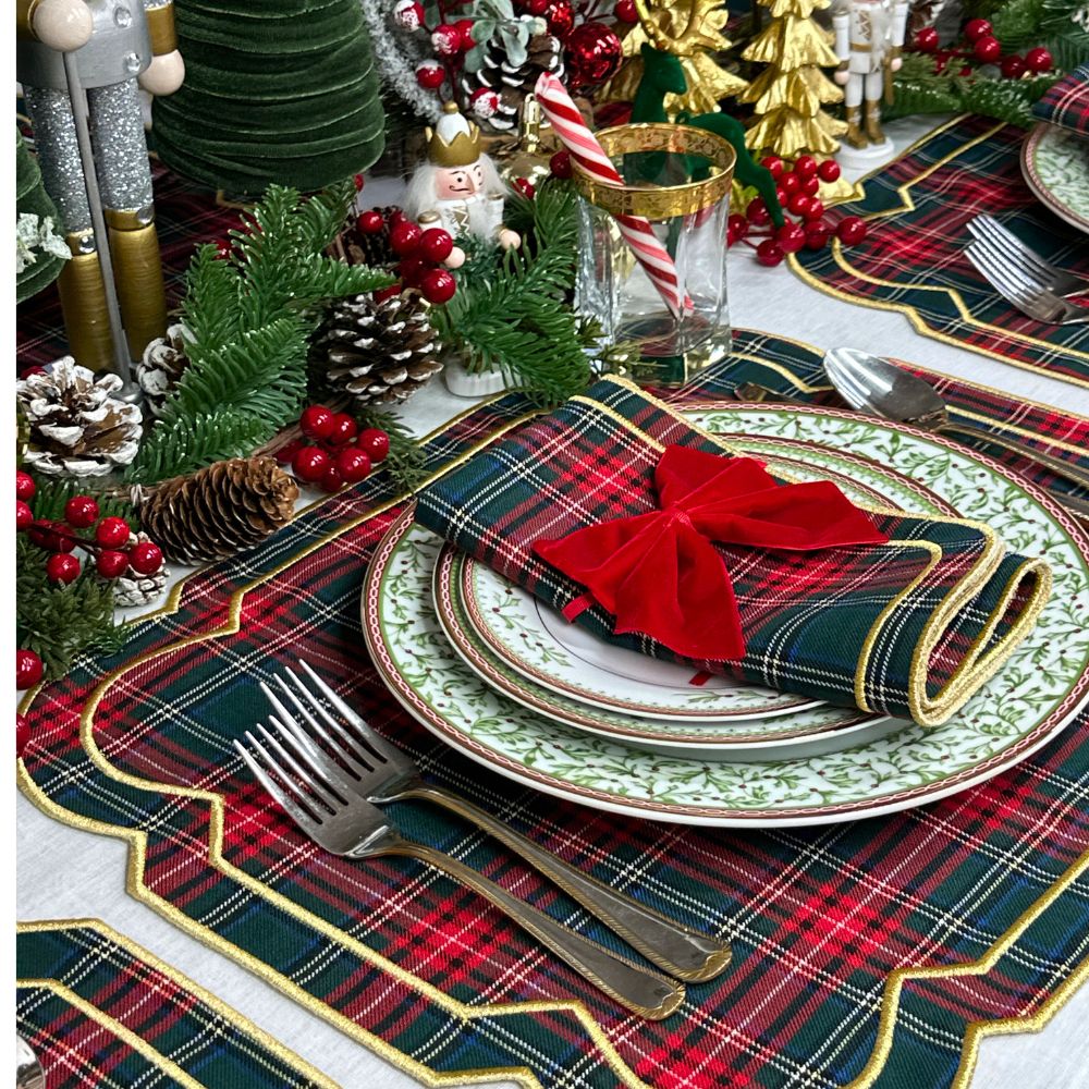 Georgina Plaid Napkin