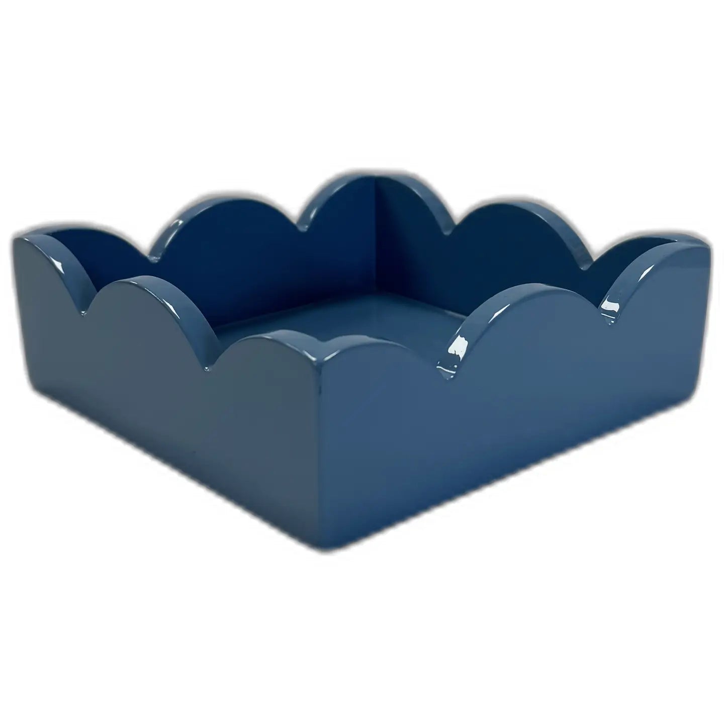 Scalloped Cocktail Napkin Holder