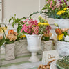 B&T Petite Parterre Garden 8" Vase Whitewash