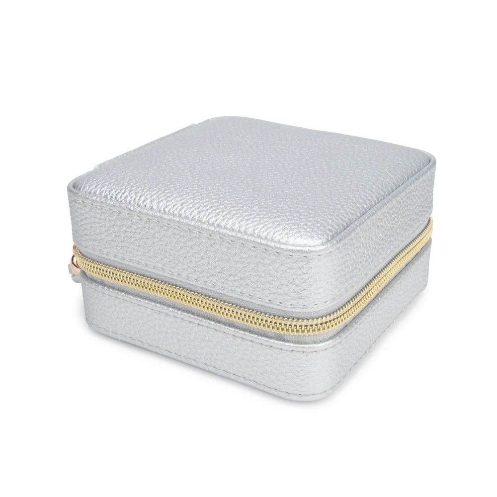 Silver Leah Travel Case