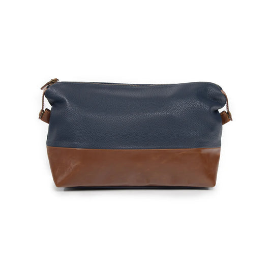 Navy Oxford Toiletry Bag