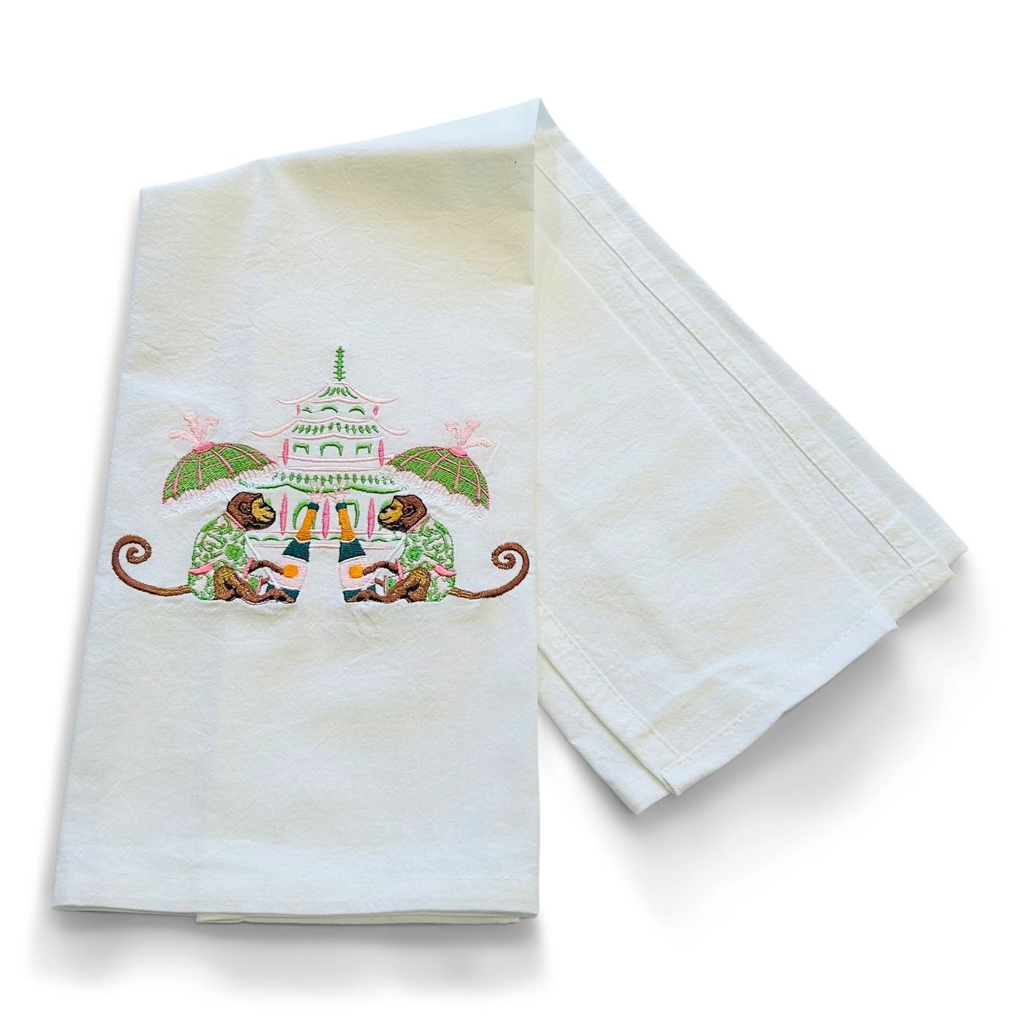 Celebrating Monkeys Hand Towel