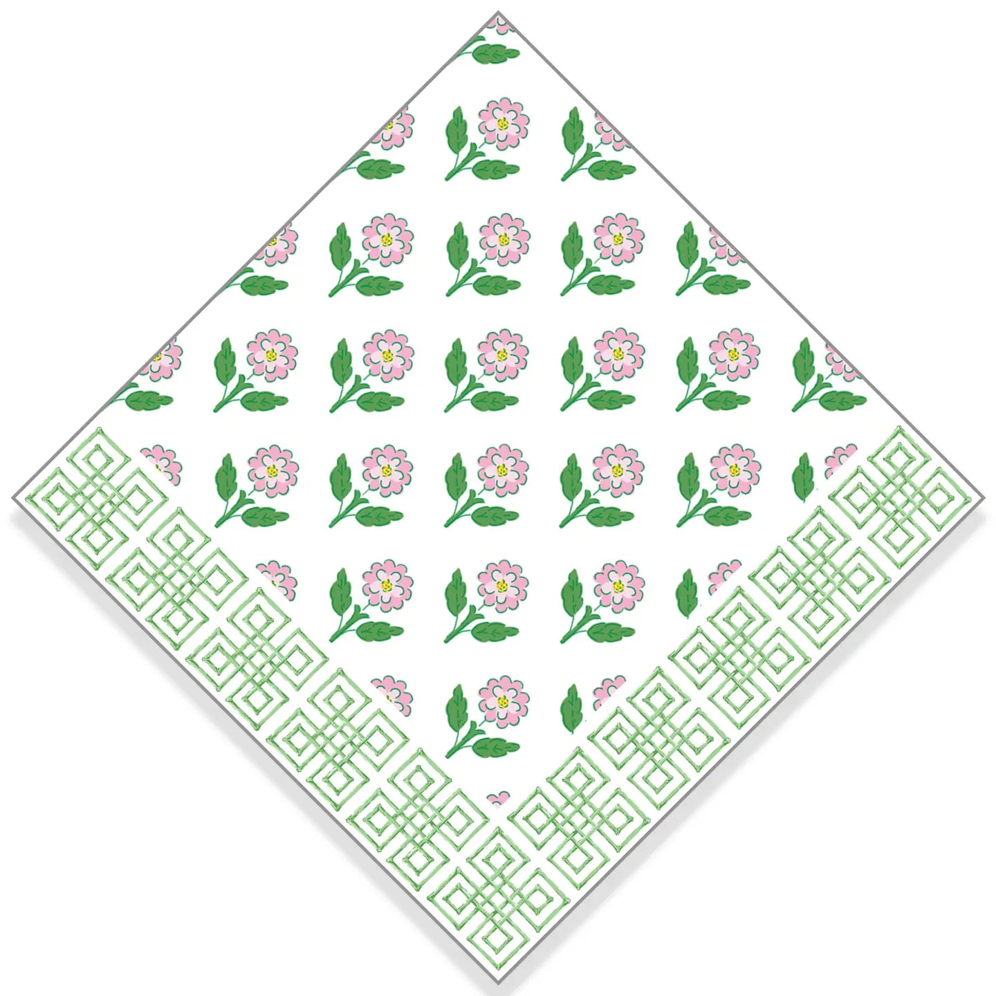 Pink Daisy Cocktail Napkins