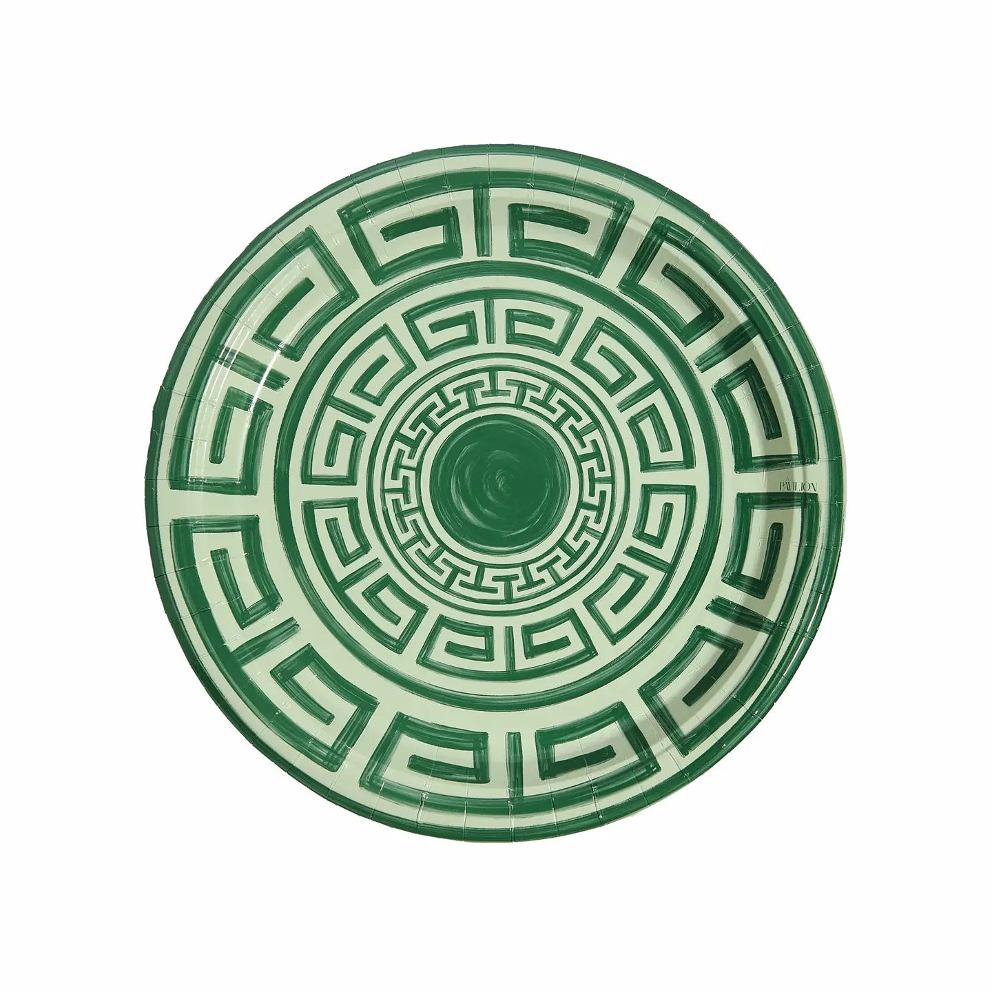 Greek Key Pavilion Dinner Plates