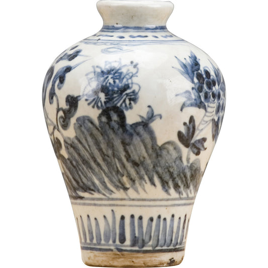 Small Blue and White Vase