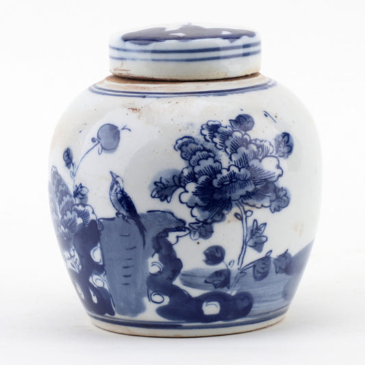 Small Bulb Floral Jar