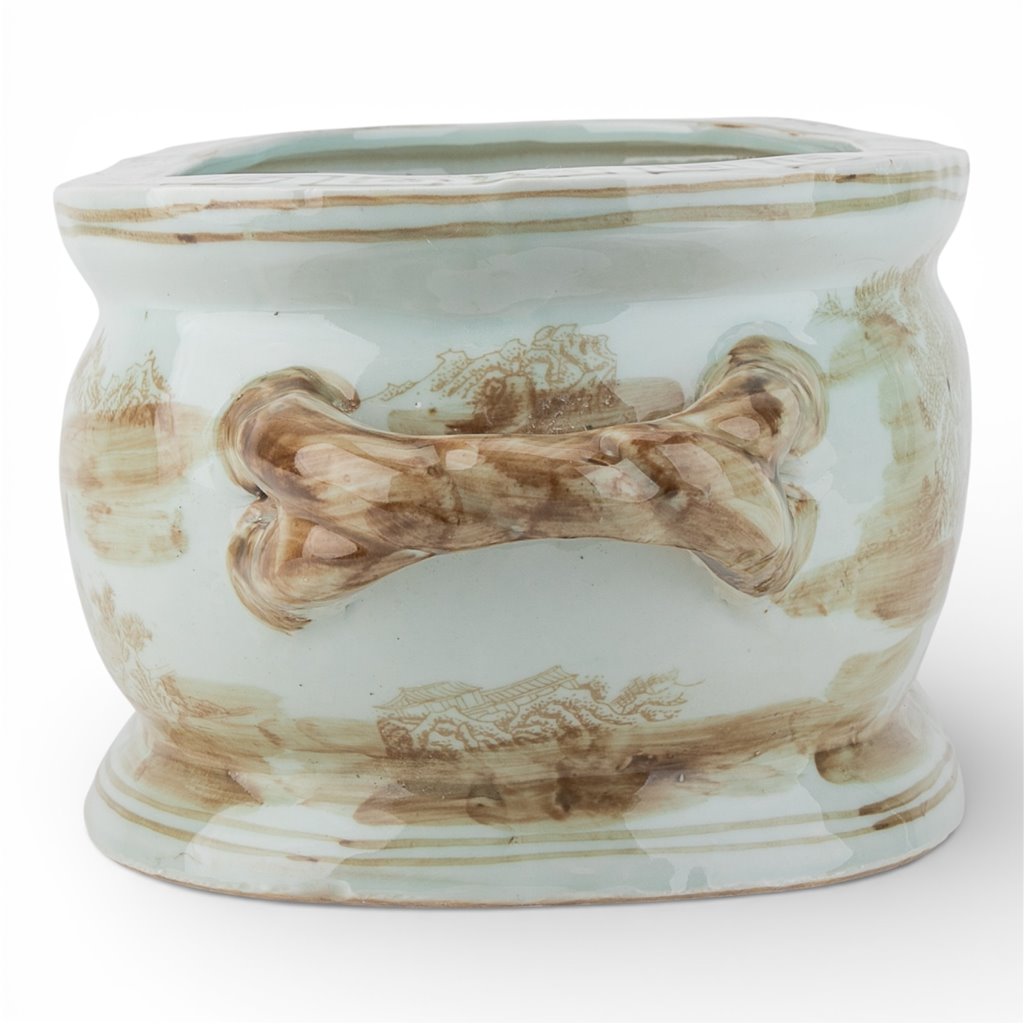 Brown Oval Footbath