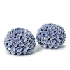 Hydrangea Flower Bud Vase/Candle Holder s/2