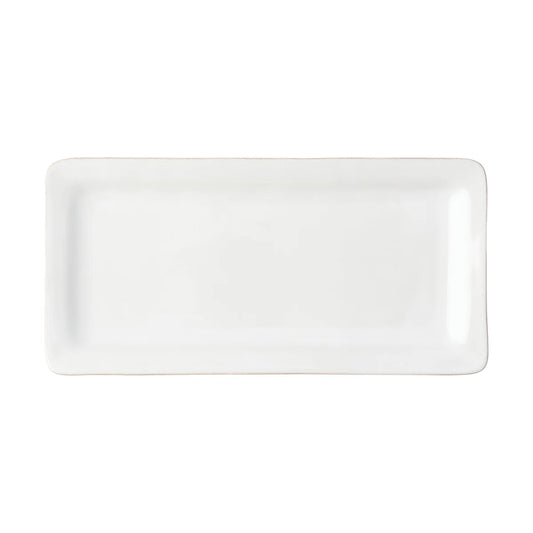 Puro Whitewash Rectangular Appetizer Platter