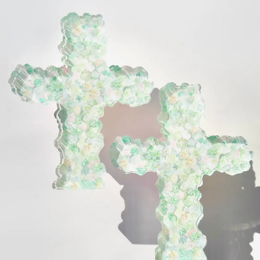 Acrylic Cross Art Block