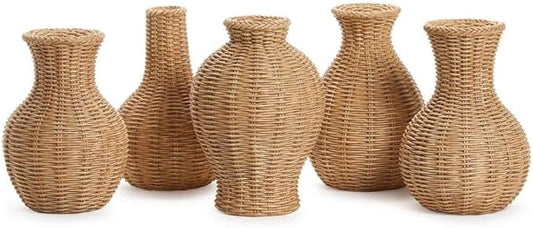 Basket Weave Bud Vase