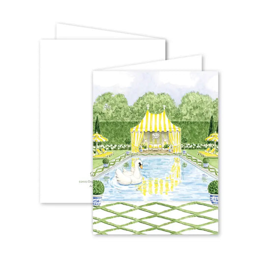 Poolside Cabana Card