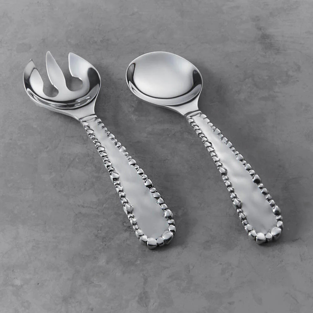 Pearl Small Salad Servers