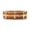 Gaia Hinged Bangle - Teak