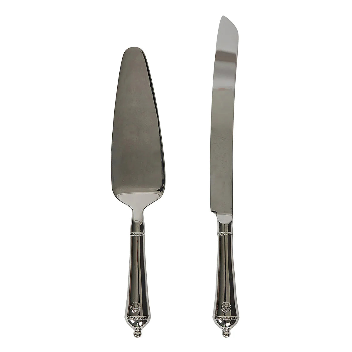 Berry and Thread Cake Knife and Server Set