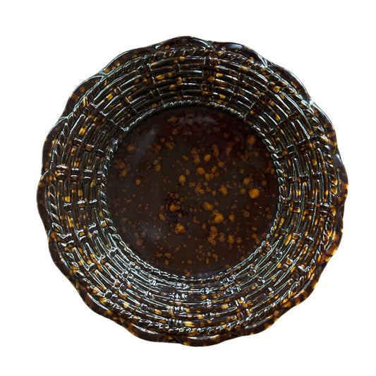 Tortoise Basket Jubilee Dinner Plate