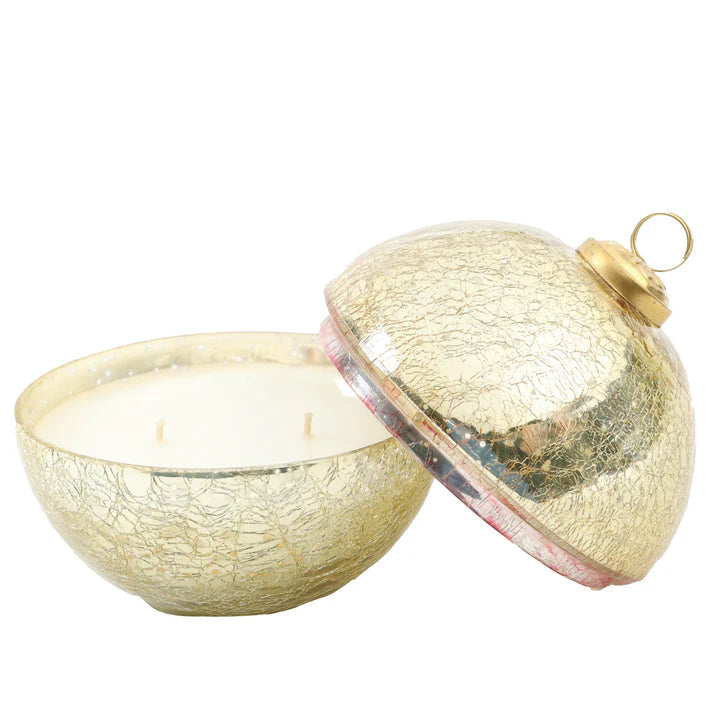 Noble Fir Gold Ornament Candle