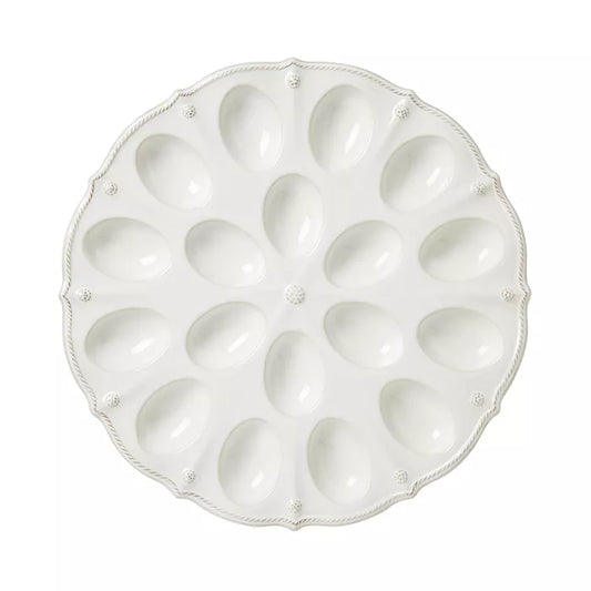 B&T Whitewash Deviled Egg Platter