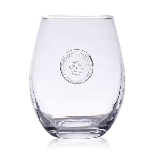 B&T Stemless White Wine Glass