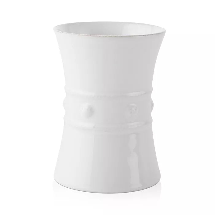 B&T Whitewash Utensil Crock/Wine Cooler