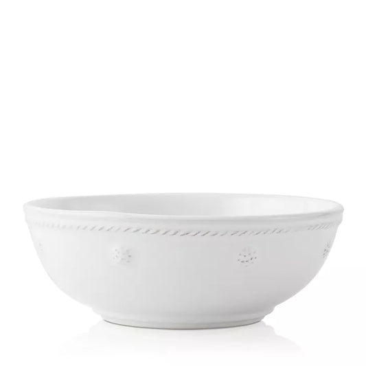 B&T Whitewash Coupe Pasta Bowl