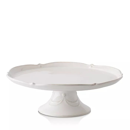 B&T Whitewash 14" Cake Stand