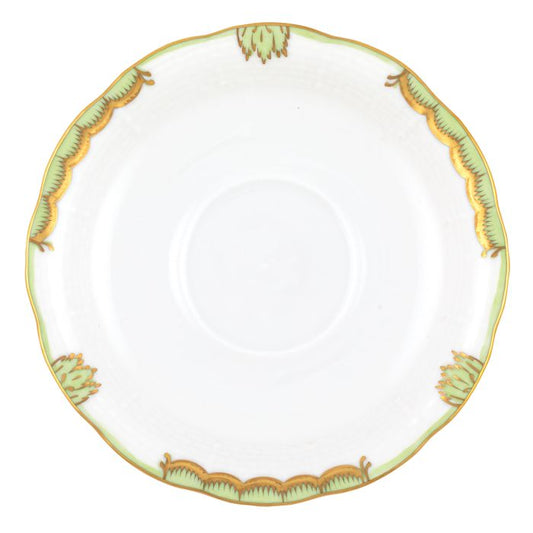 Princess Victoria Light Green Saucer