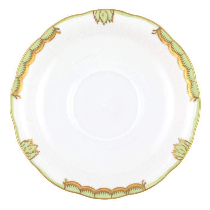 Princess Victoria Light Green Saucer