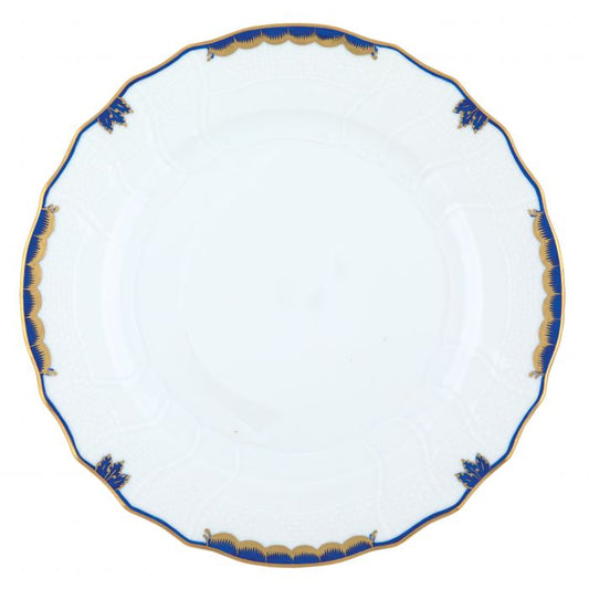 Princess Victoria Blue Dinner Plate