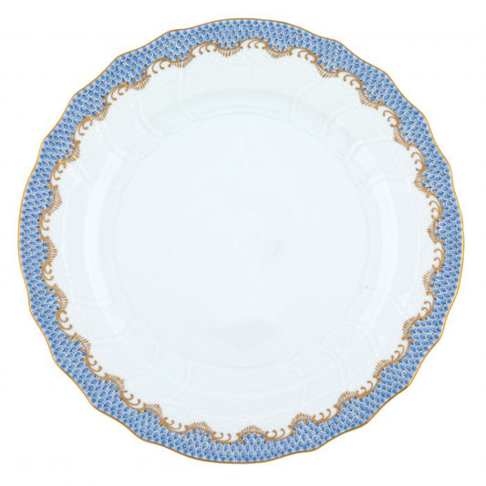 Fish Scale Light Blue Dinner