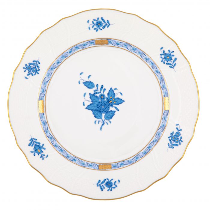 Blue Chinese Bouquet Dinner Plate