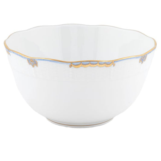 Princess Victoria Light Blue Round Bowl
