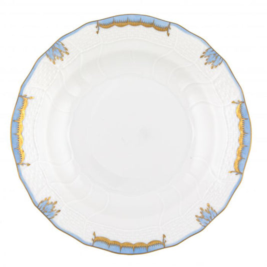 Princess Victoria Light Blue Dessert Plate