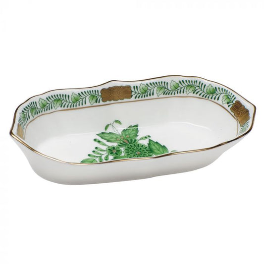 Green Narrow Pin Dish