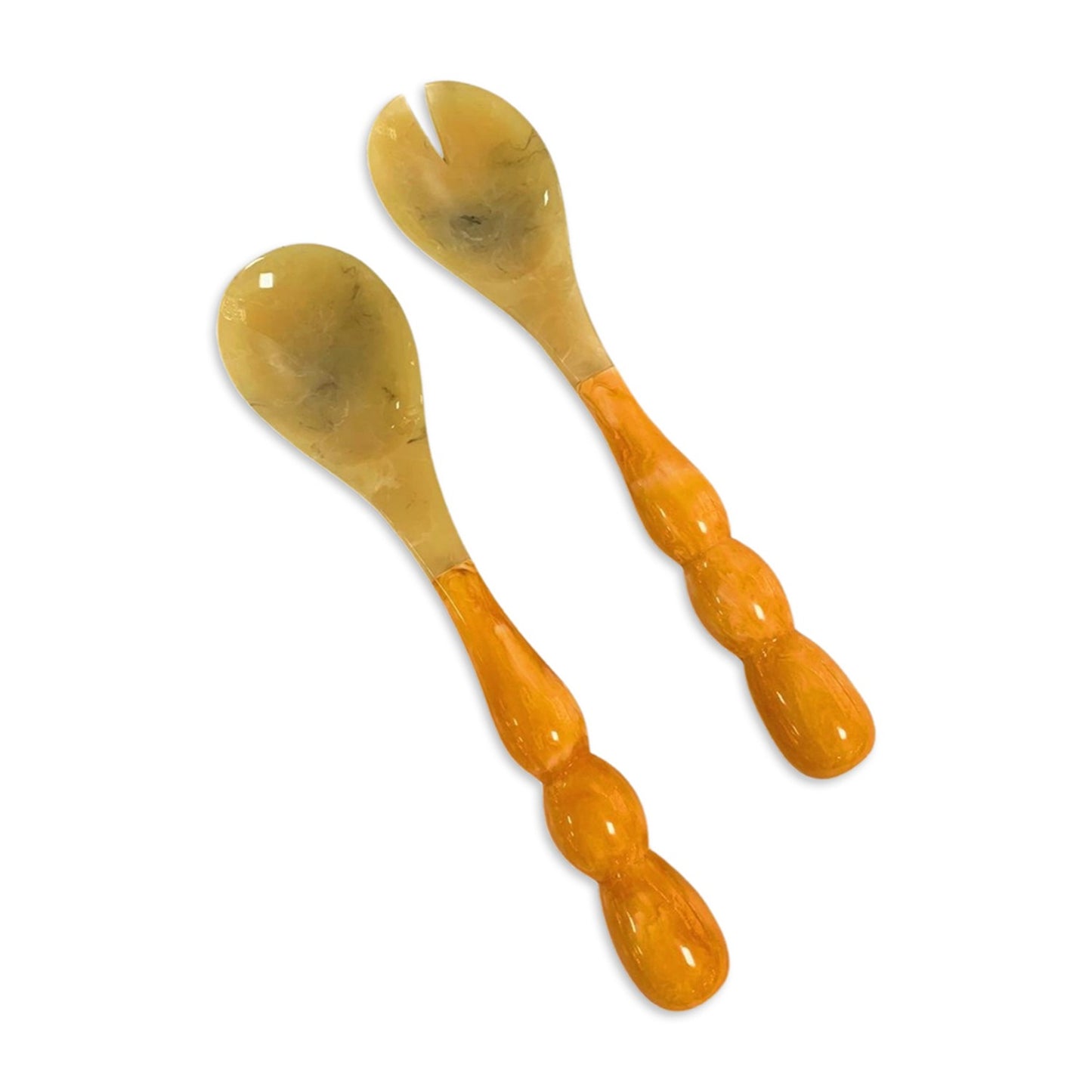 Rio Resin Orange Salad Servers