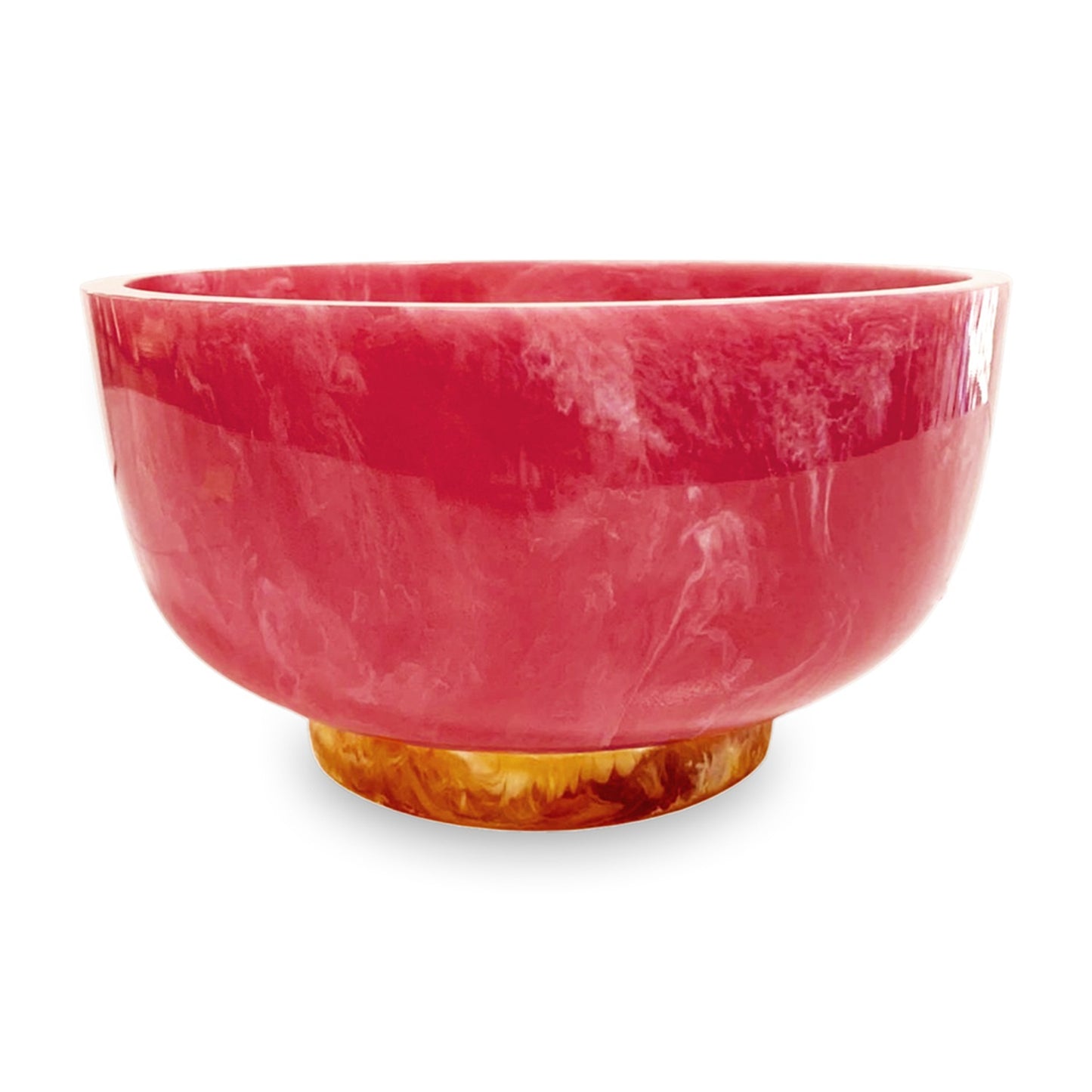 Rio Resin Large Pink and Orange Bowl