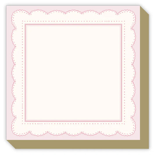 Blush Scallop Notepad