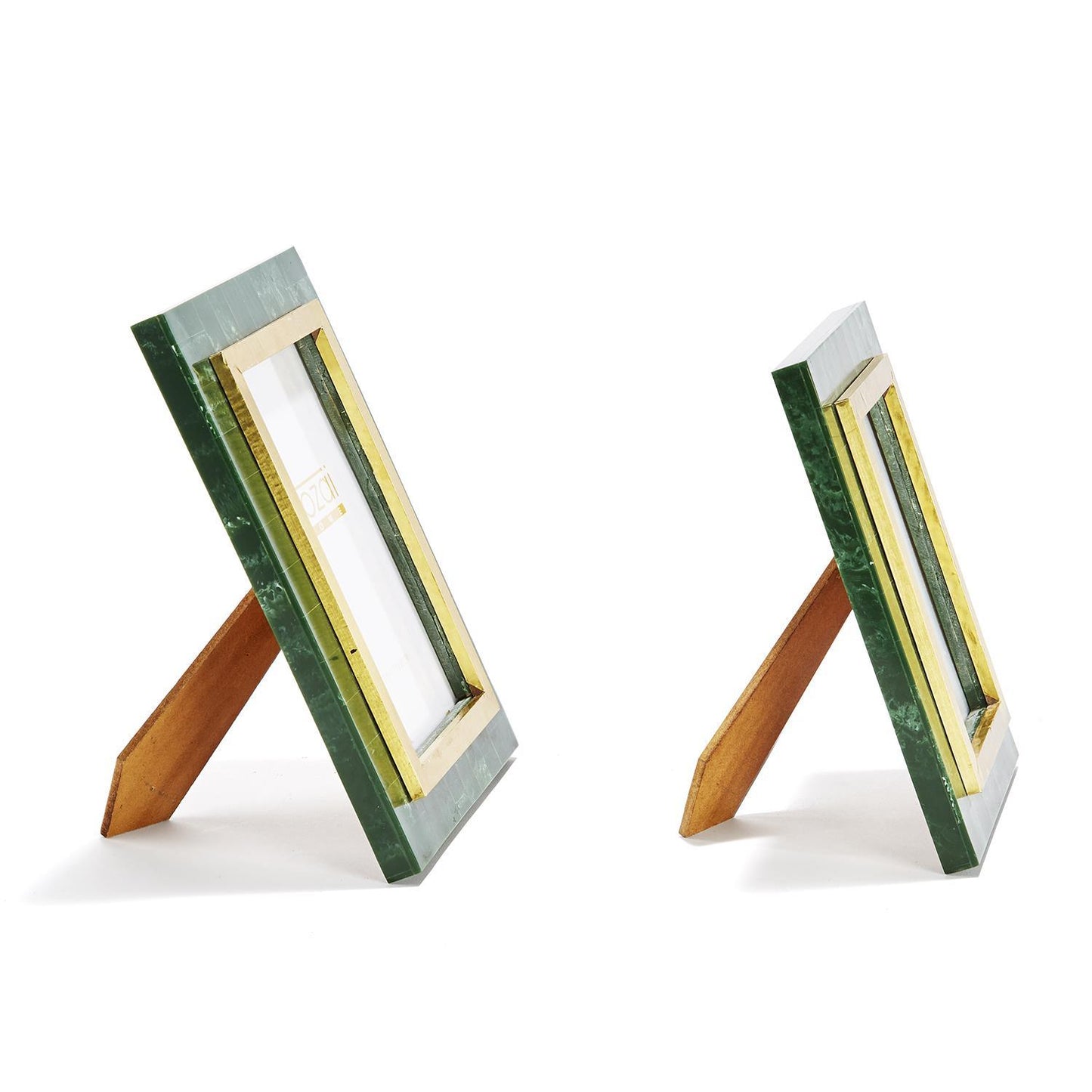 Green and Gold Photo Frame