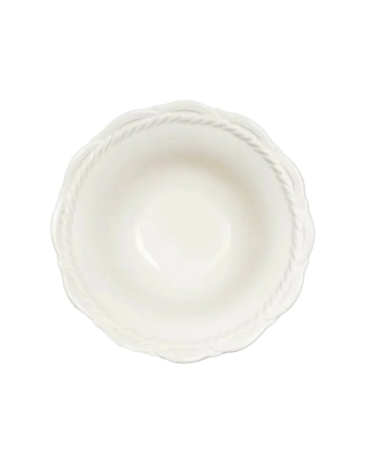 Basket Jubilee Cereal Bowl - English Creme