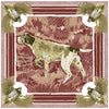 Wine Pointing Strong Silk Scarf