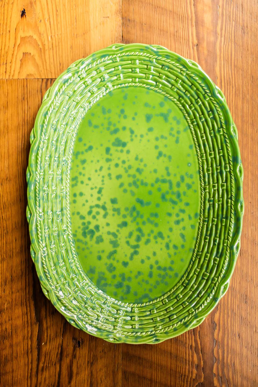 Cilantro Tortoise Oval Platter