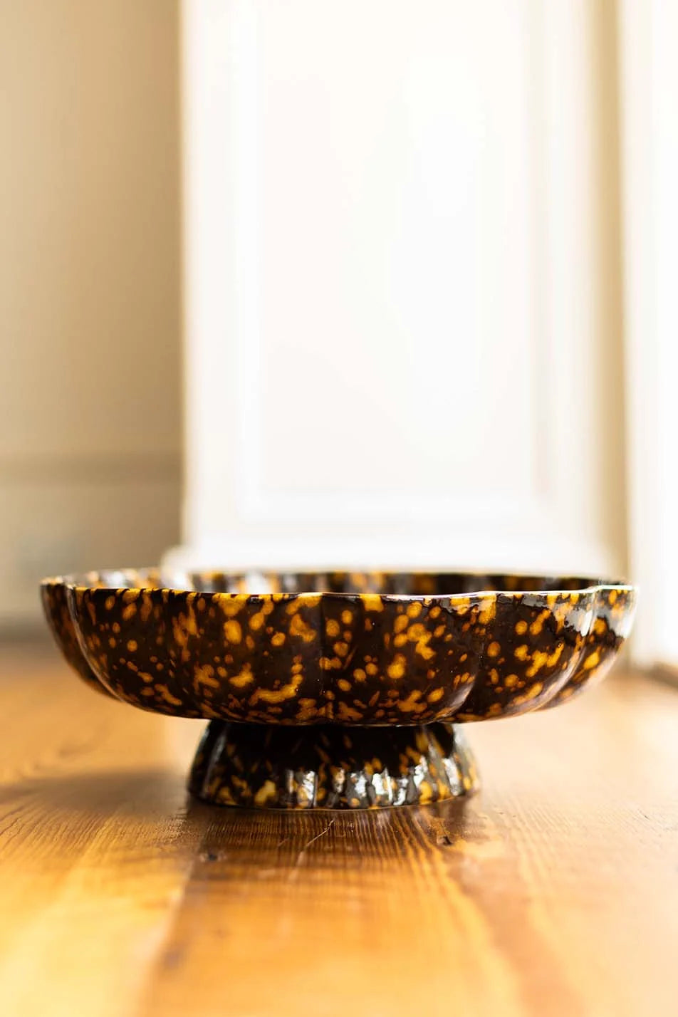 Molasses Tortoise Footed Bowl