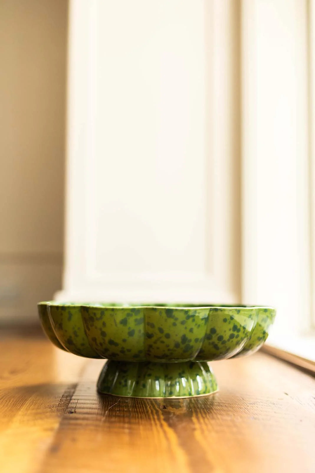 Cilantro Tortoise Footed Bowl