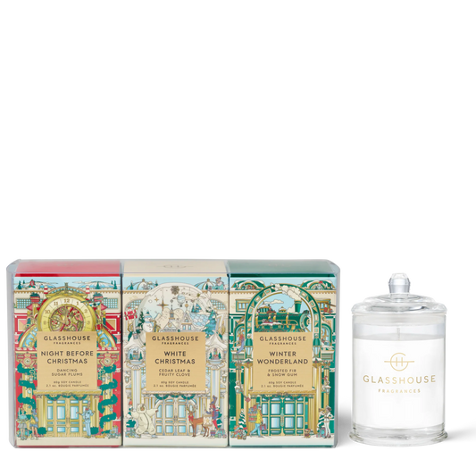 Christmas Candle Trio