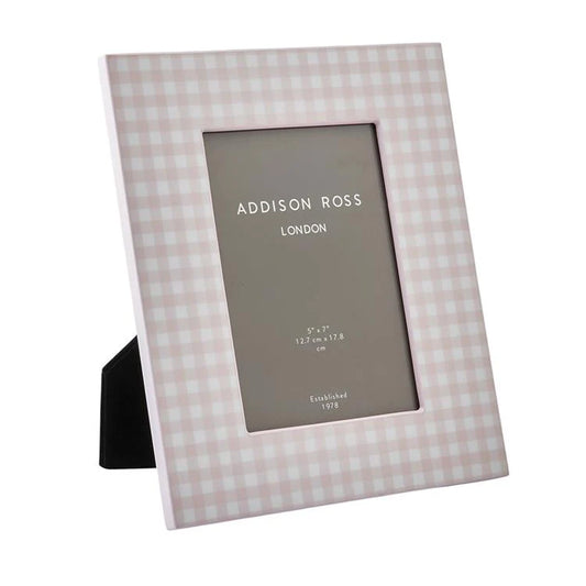 Pink Gingham Frame 5x7