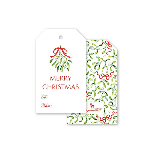 Isla Bahia Mistletoe Gift Tags