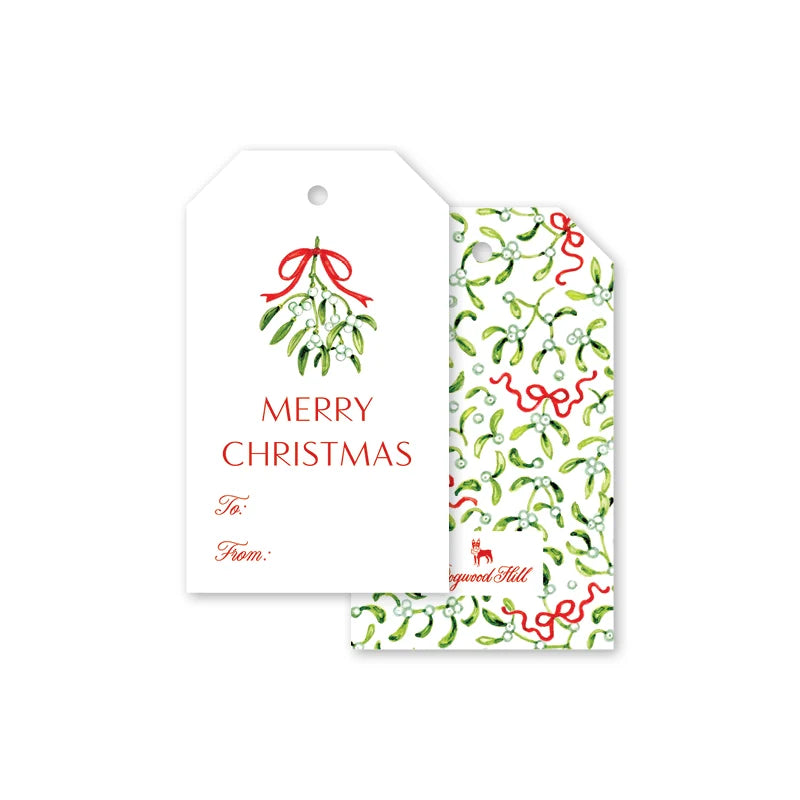 Isla Bahia Mistletoe Gift Tags