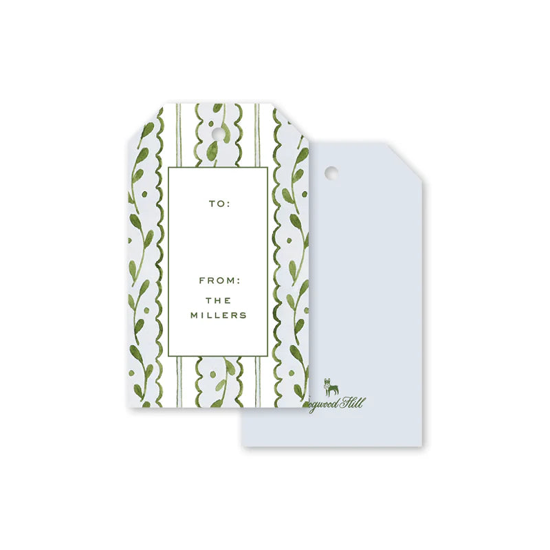 Sprig and Scallop Gift Tags