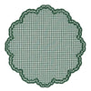 Bettina Placemat Dark Green S/4