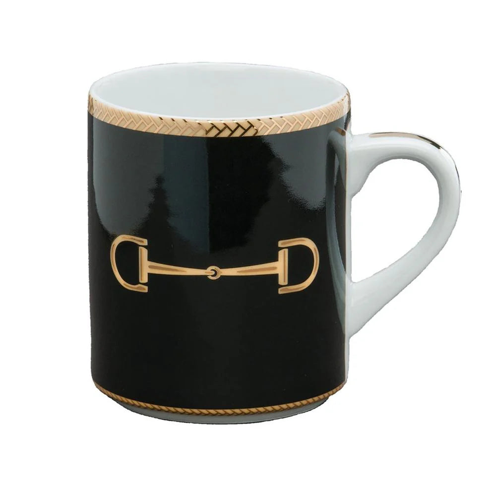 Black Cheval Mug